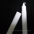 White Tall Fluted Candles Household Candles